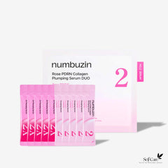 numbuzin No. 2 Rose PDRN Collagen Plumping Serum Duo 10ml