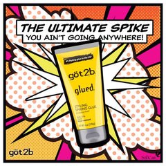 Got2b Glued 6 oz Hair Styling Spiking Gel for Extreme Hold and Water Resistance