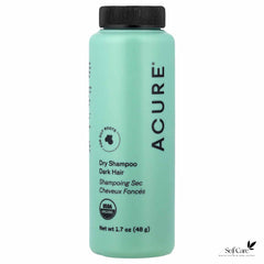 Acure Dry Shampoo, Dark Hair, For Oily Roots, 1.7 oz (48 g)