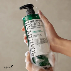 Somebymi AHA BHA PHA Miracle Acne Clear Body Cleanser 400g