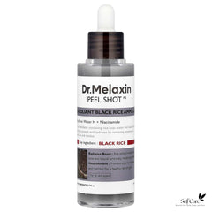 Dr.Melaxin, Peel Shot, Exfoliant Black Rice Ampoule, For All Skin Types, 2.7 fl oz (80 ml)