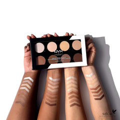 NYX professional makeup highlight & contour pro palette