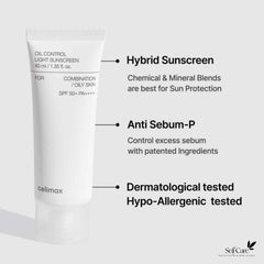 Celimax *renewal* Oil Control Light Sunscreen 40ml