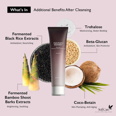 Haruharu Wonder Cleansing Moisturizing Gel with Black