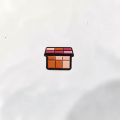 Luxury Enamel Metal Brooches Strong 3M Sticker (Makeup Palette)