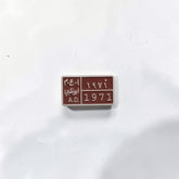 Luxury Enamel Metal Brooches Strong 3M Sticker (Abu Dhabi 1971)