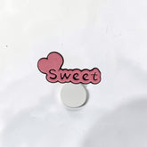 Luxury Enamel Metal Brooches Strong 3M Sticker (Sweet Heart)