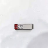 Luxury Enamel Metal Brooches Strong 3M Sticker (UAE Abu Dhabi Number Plate)