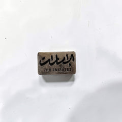 Luxury Enamel Metal Brooches Strong 3M Sticker (The Emirates)