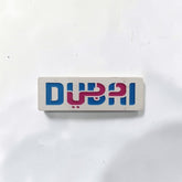 Luxury Enamel Metal Brooches Strong 3M Sticker (Dubai Logo)