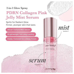 Medicube PDRN Pink Collagen Glow Jelly Mist Serum 100ml
