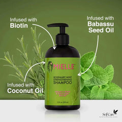 MIELLE ROSEMARY MINT SHAMPOO 355ML
