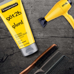 Got2b Glued 6 oz Hair Styling Spiking Gel for Extreme Hold and Water Resistance