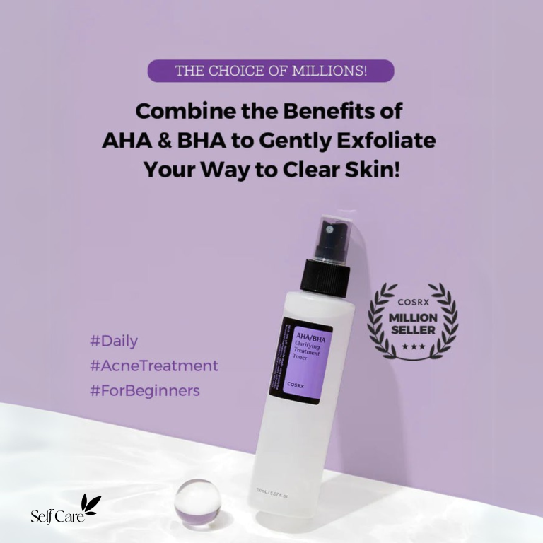 Cosrx AHA/BHA Clarifying Toner 150ml
