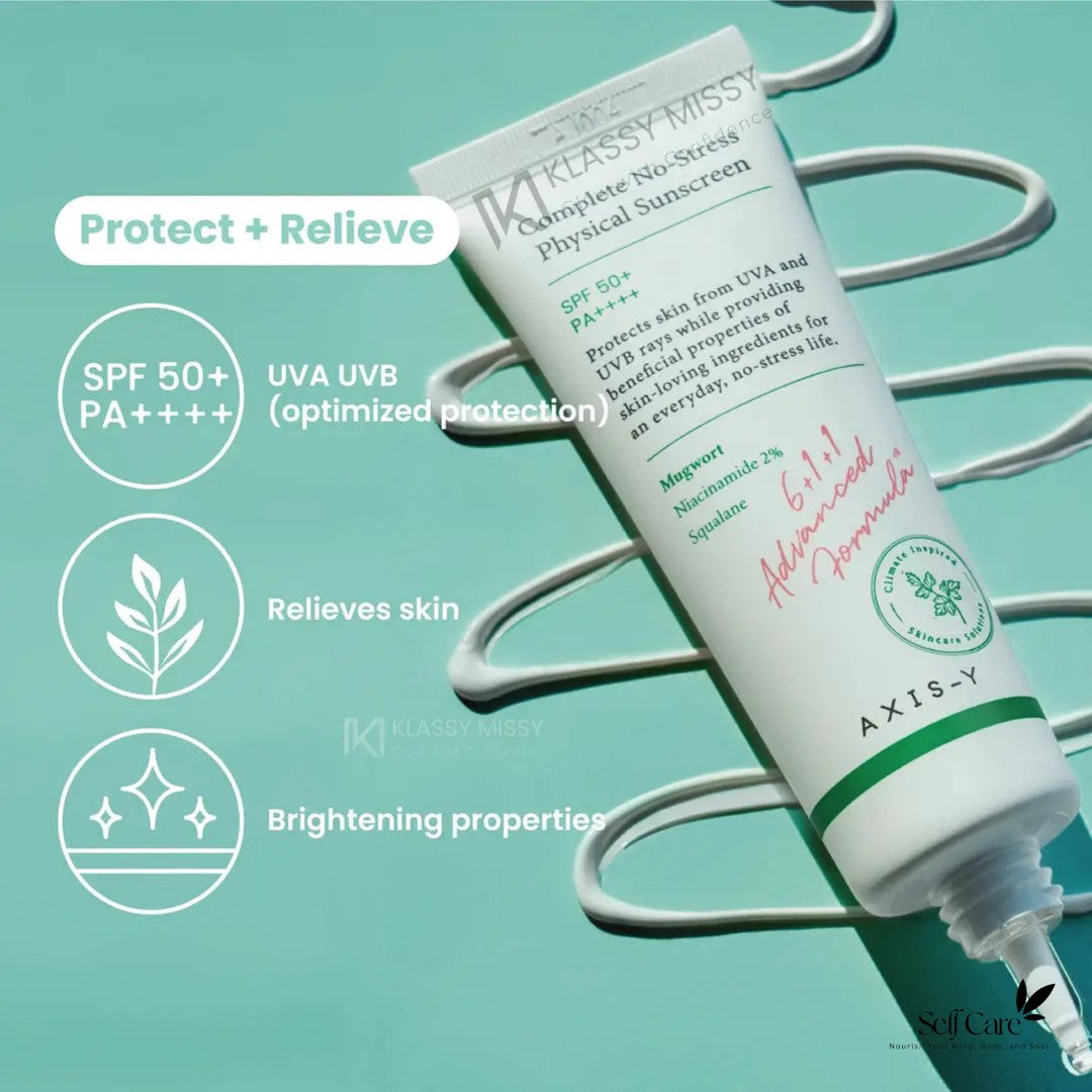 Axis-Y Complete No-Stress Physical Sunscreen - 10ml