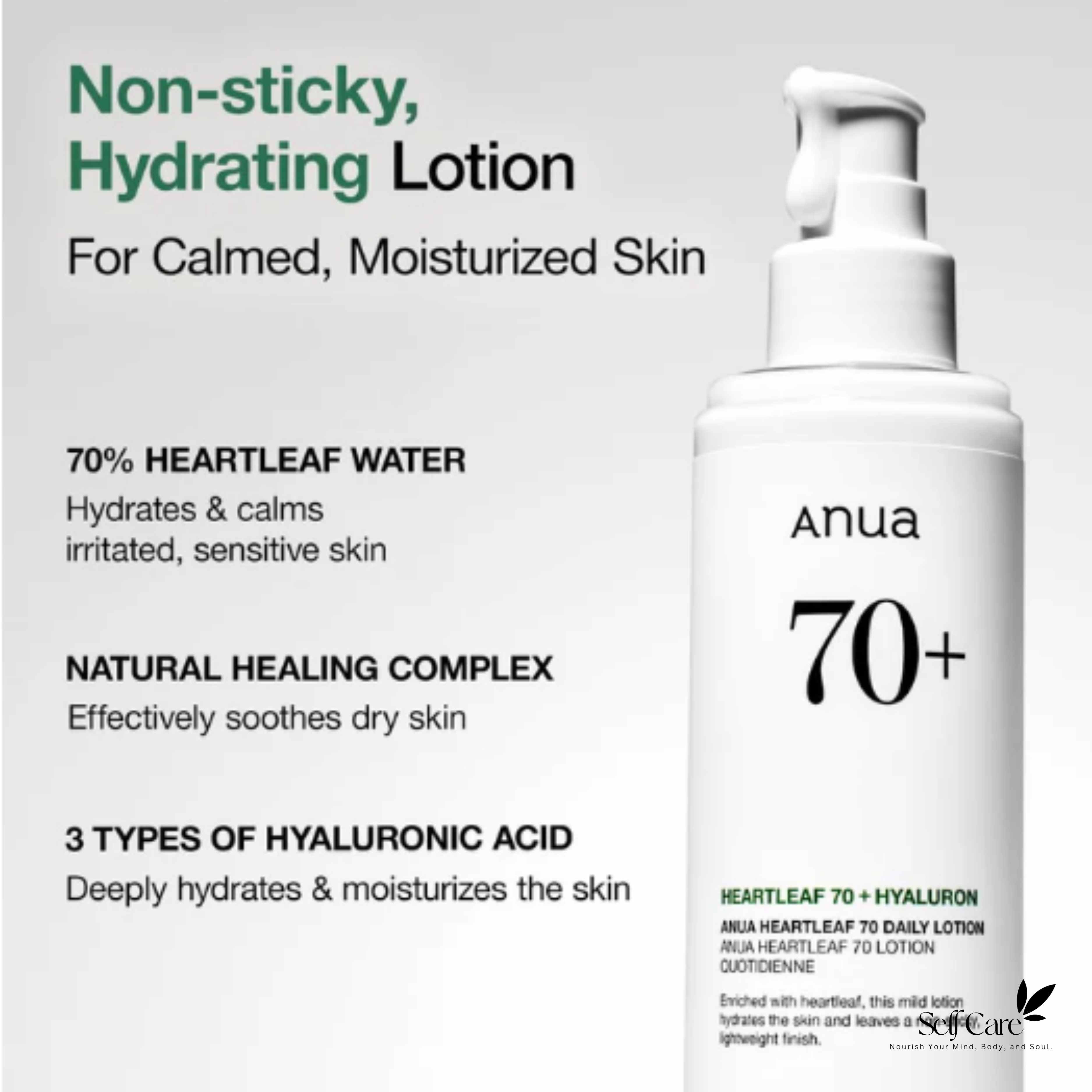Anua 70% Heartleaf Daily Lotion 200ml