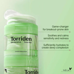 Torriden – BALANCEFUL Toner Pad 180ml (60ea)