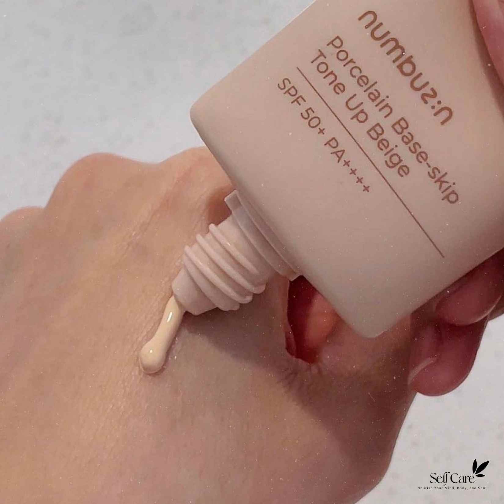 NUMBUZIN Porcelain Base-skip Tone Up Beige SPF50+ PA++++