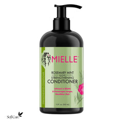 Mielle Organics Rosemary Mint Strengthening Conditioner with Biotin, 12 Ounce