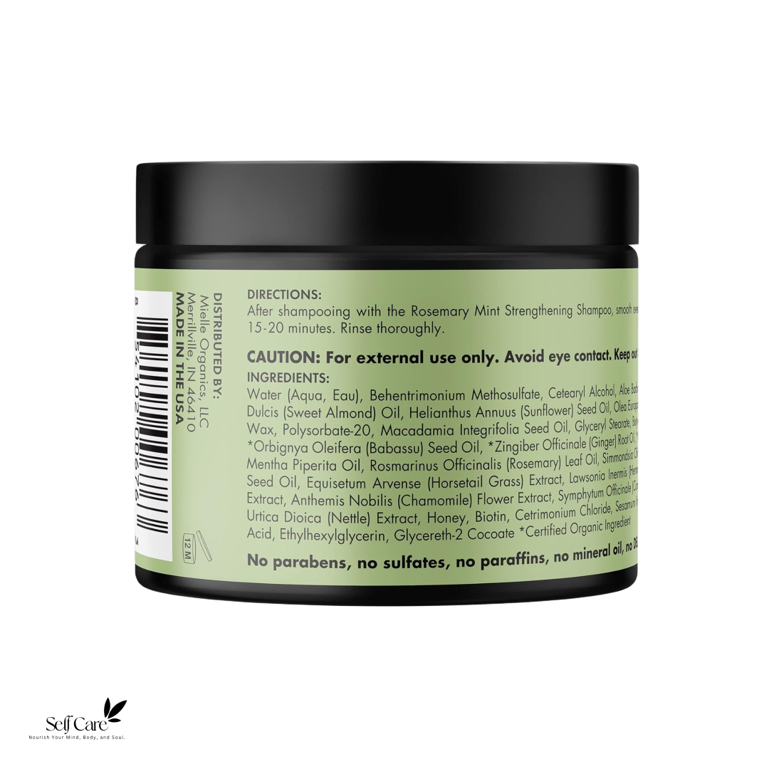 Mielle Organics Rosemary Mint Strengthening Hair Masque