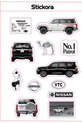 Luxe 3D Puff Sticker Pack for Phone, Laptop & Accessories – Cars & Automotive Collection