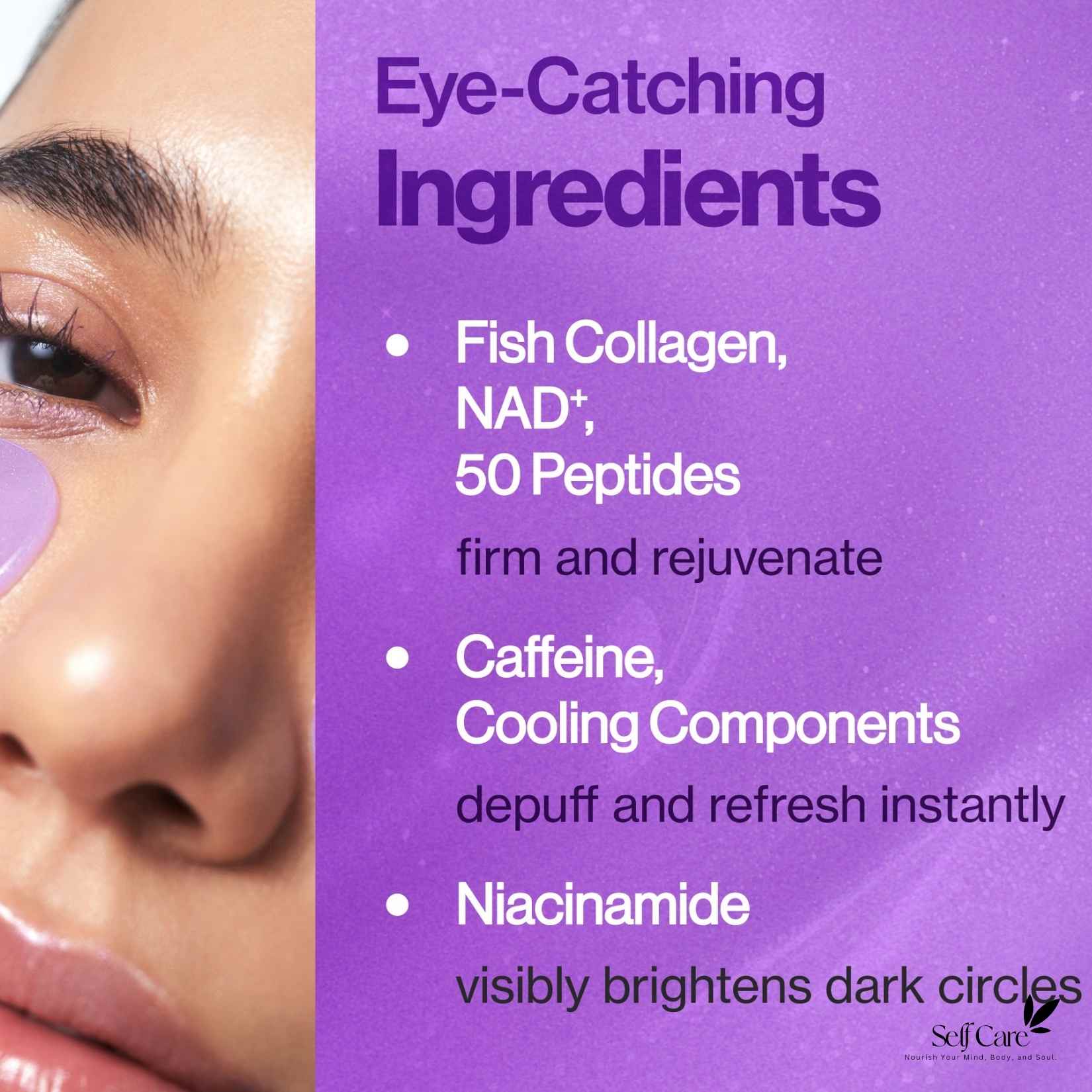 NUMBUZIN No.9 NAD+ Collagen Under Eye Patches (5 Pairs)