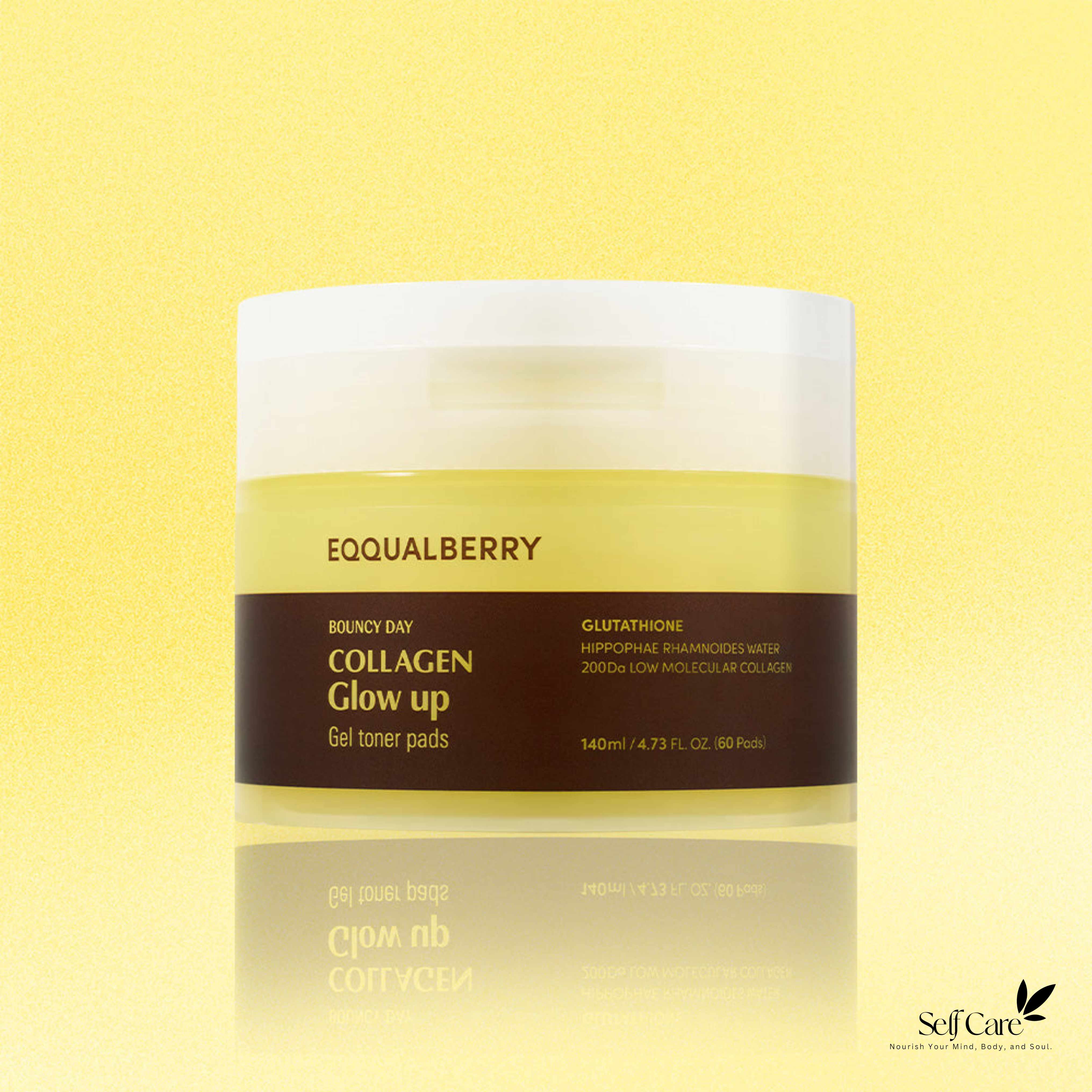 Eqqualberry Collagen Pore- Tight Up Gel Toner Pad 140ml