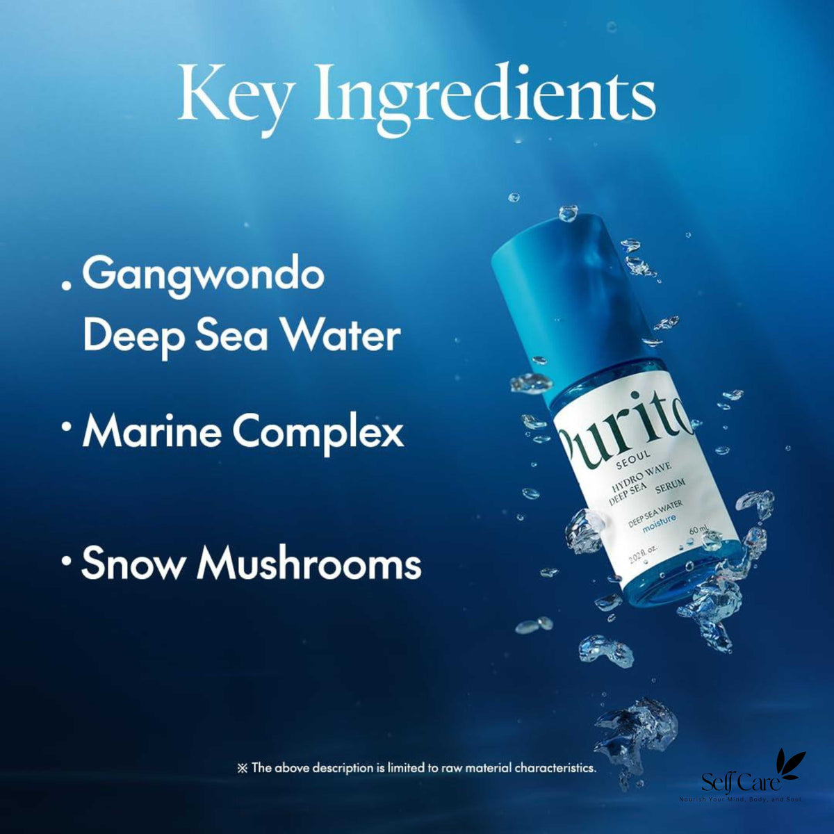 Purito Hydro Wave Deep Sea Moisture Serum 60ml