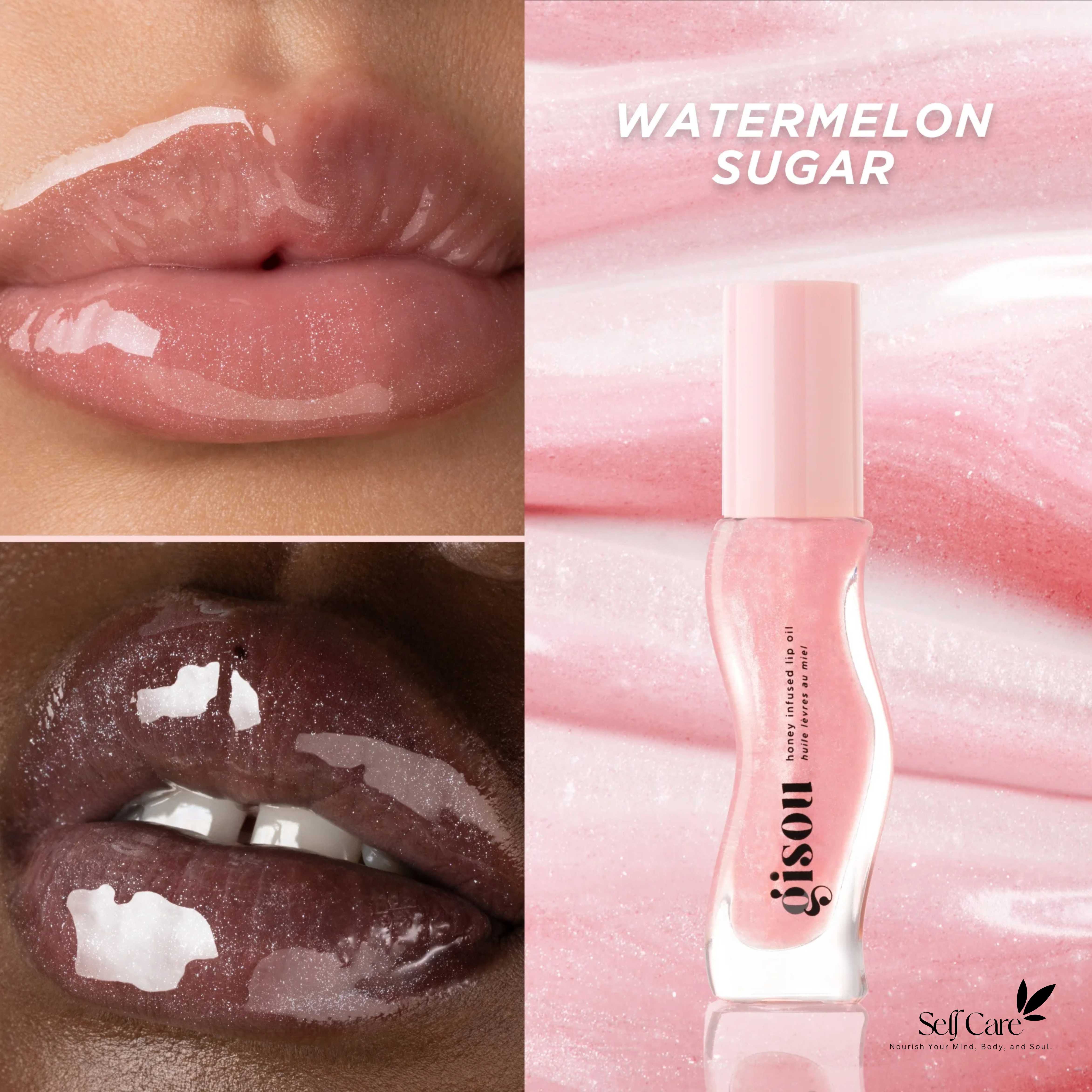 Gisou Honey Infused Lip Oil - Watermelon Sugar