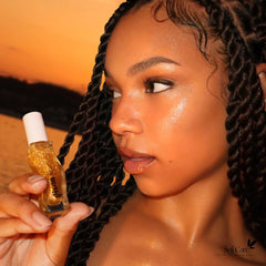 Gisou Honey Infused Lip Oil - Golden Shimmer Glow