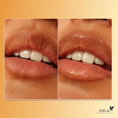 Gisou Honey Infused Lip Oil - Golden Shimmer Glow