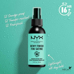 Nyx Dewy Finish Setting Spray 60ml