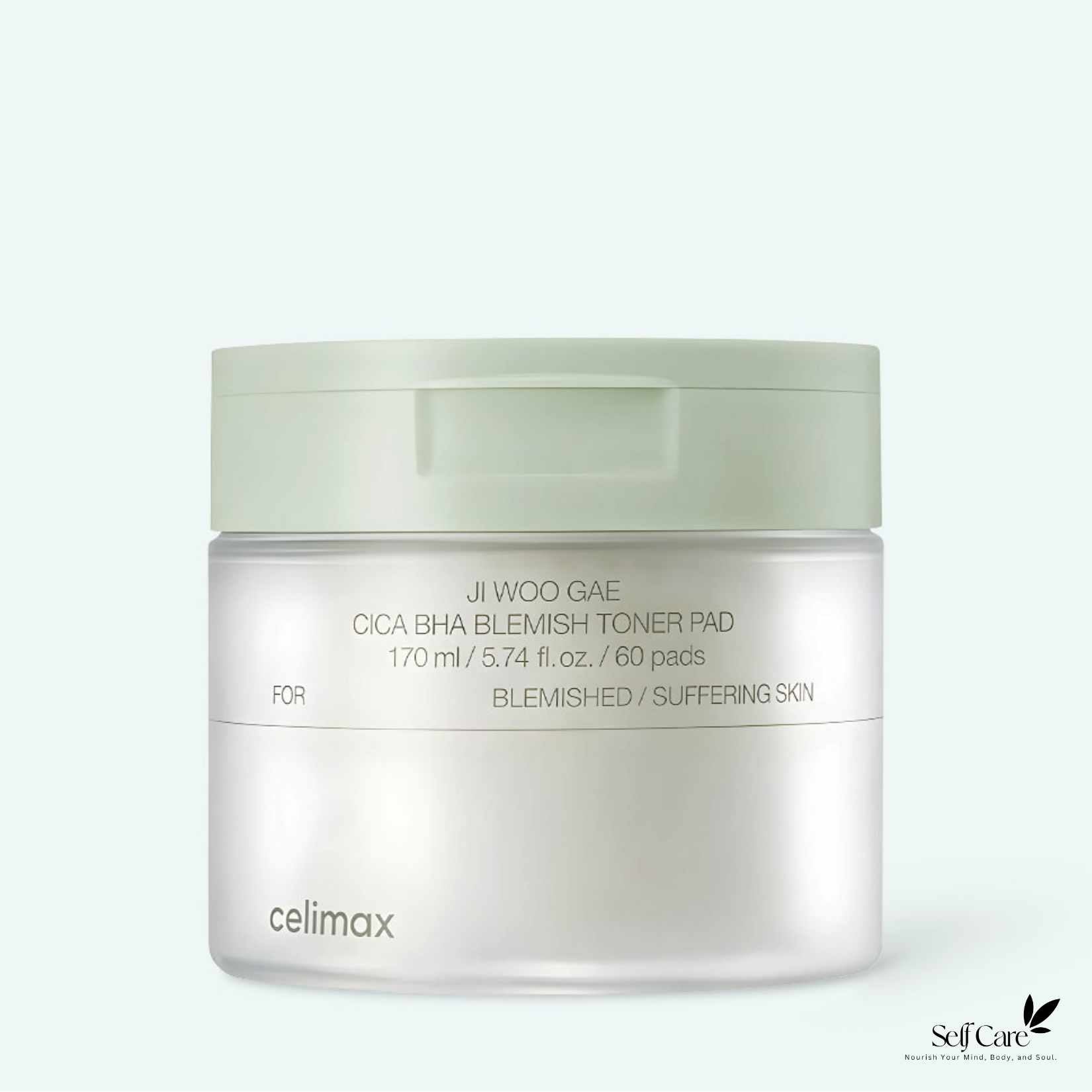 celimax Ji Woo Gae Cica BHA Blemish Toner Pad (60pads)