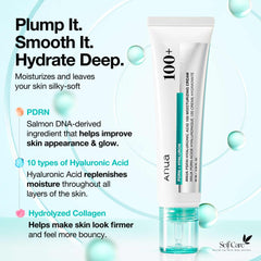 Anua PDRN Hyaluronic Acid 100 Moisturizing Cream 60ml