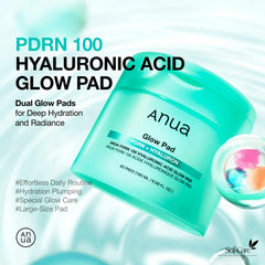Anua - PDRN 100 Hyaluronic Acid Glow Pad