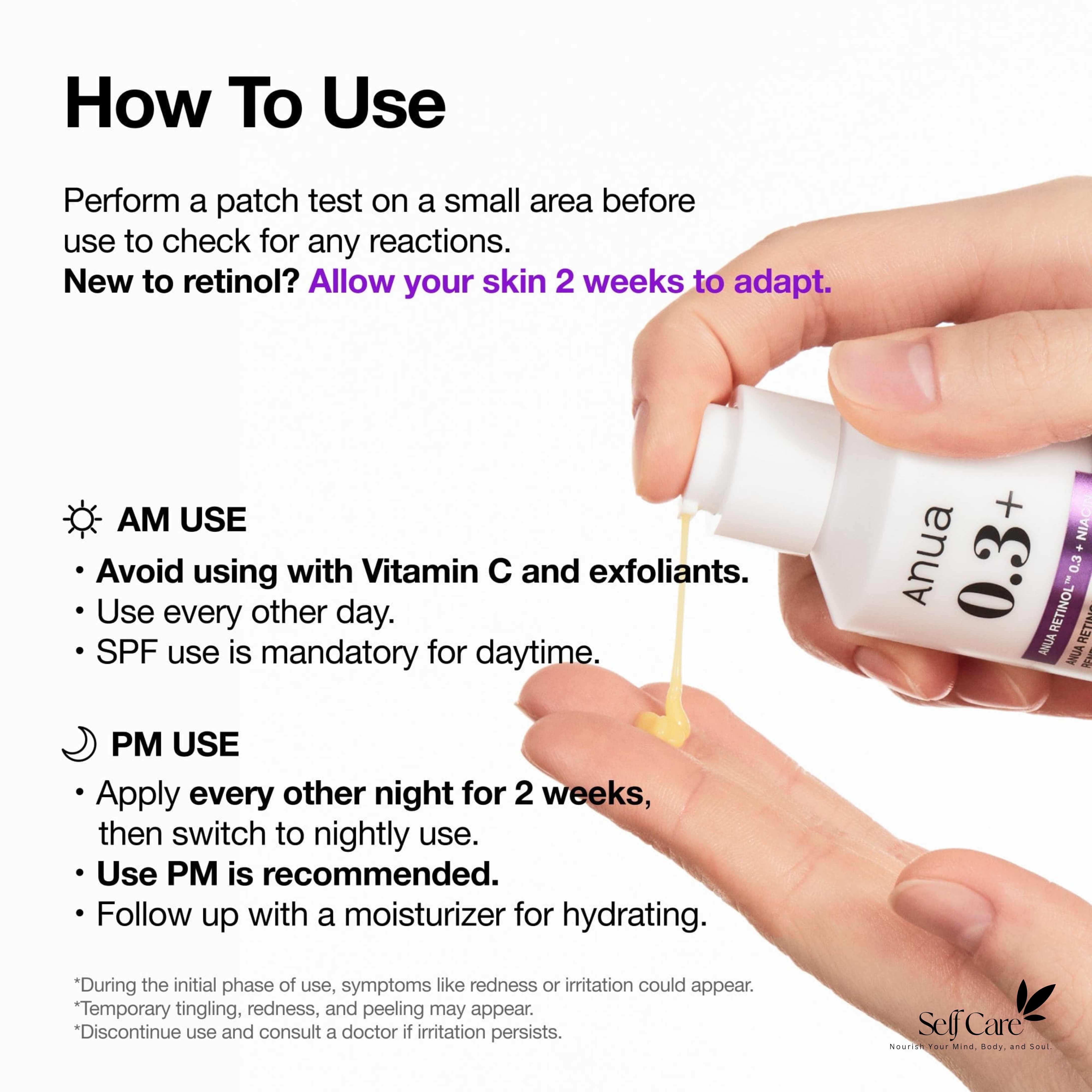 ANUA renewal Nano Retinol 0.3% + Niacin Renewing Serum 30ml