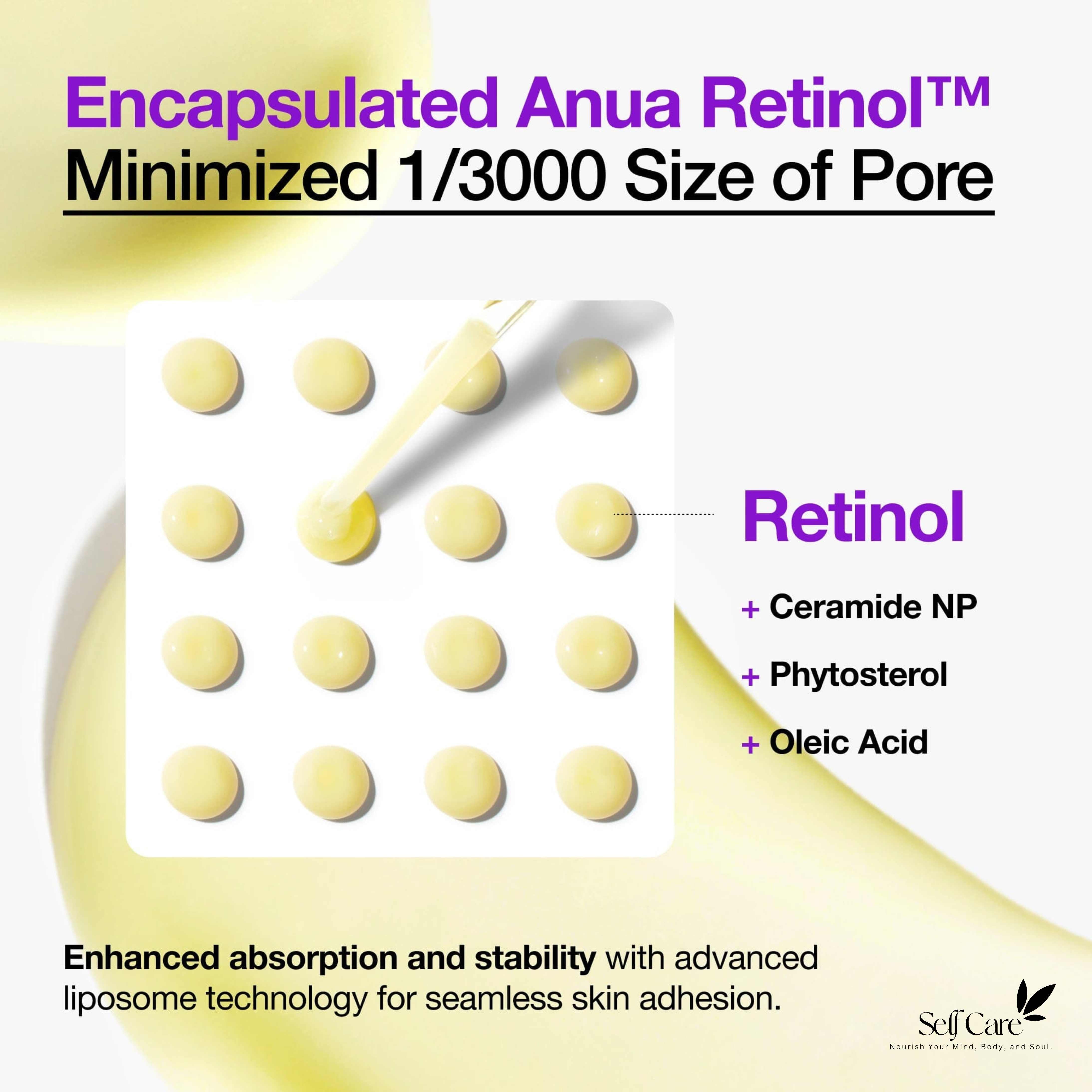 ANUA renewal Nano Retinol 0.3% + Niacin Renewing Serum 30ml