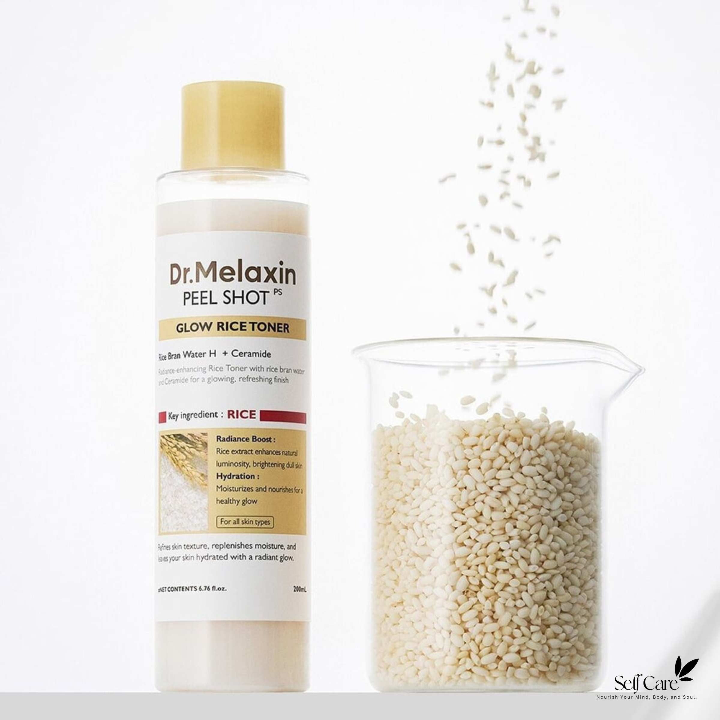 Dr.Melaxin Peel Shot Glow White Rice Toner 200ml