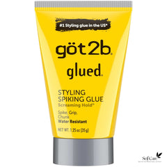 Got2b Glued Hair Styling Spiking Gel, 1.25 oz Trial & Travel Size