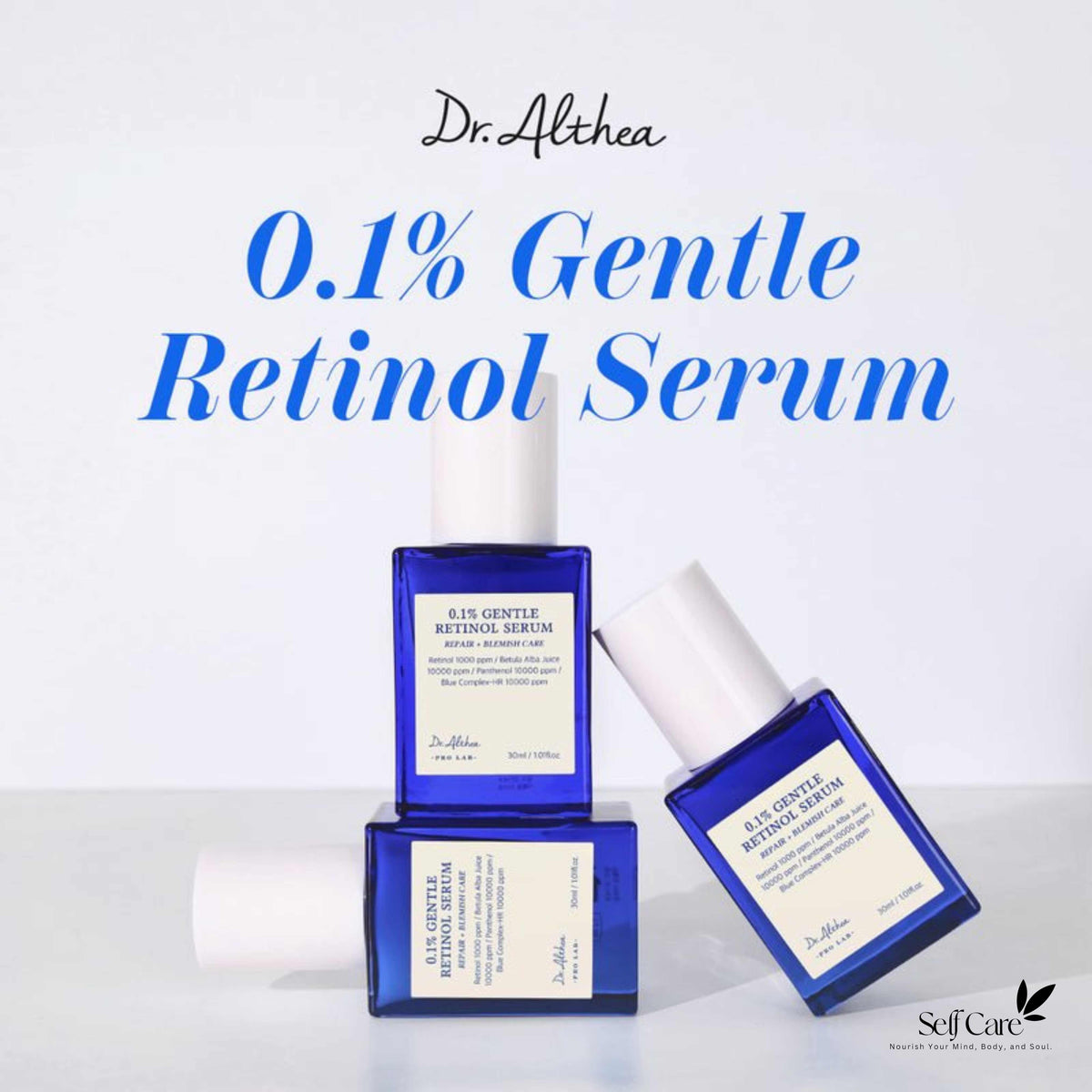 DR.ALTEA 0.1% GENTLE RETINOL SERUM 30ml