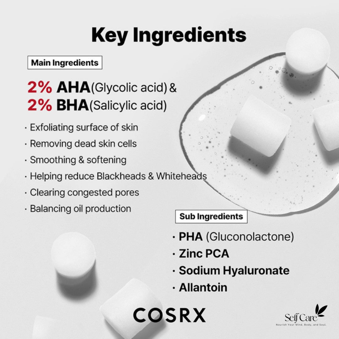 COSRX The AHA 2 BHA 2 Blemish Treatment Serum 120ml