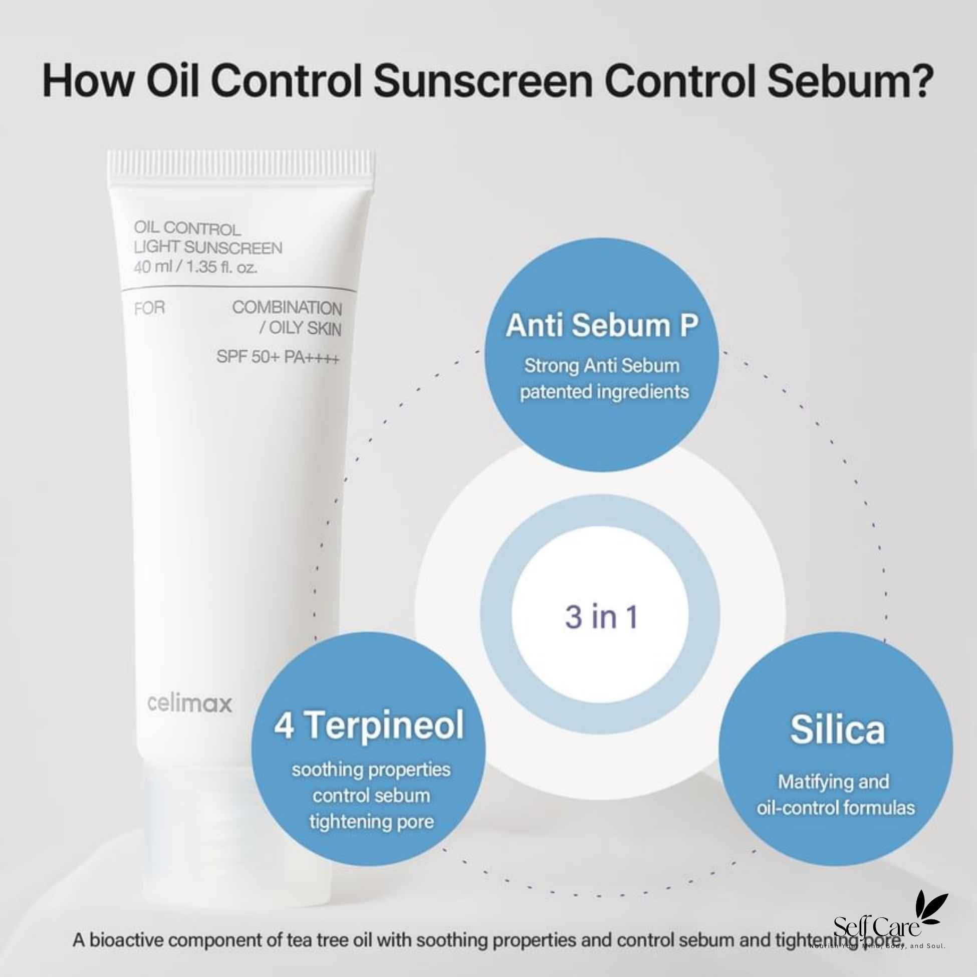 Celimax *renewal* Oil Control Light Sunscreen 40ml