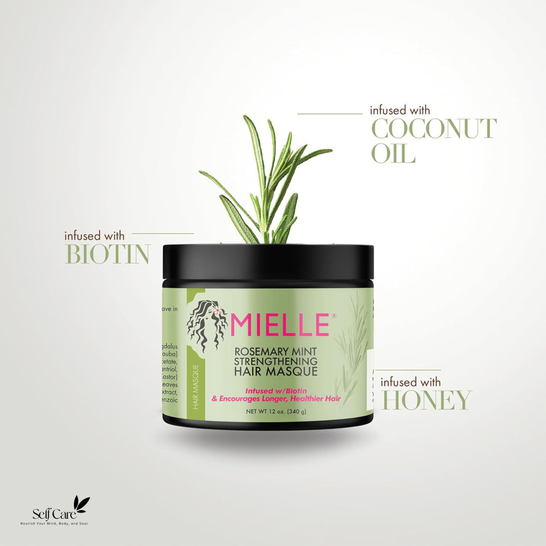 Mielle Organics Rosemary Mint Strengthening Hair Masque