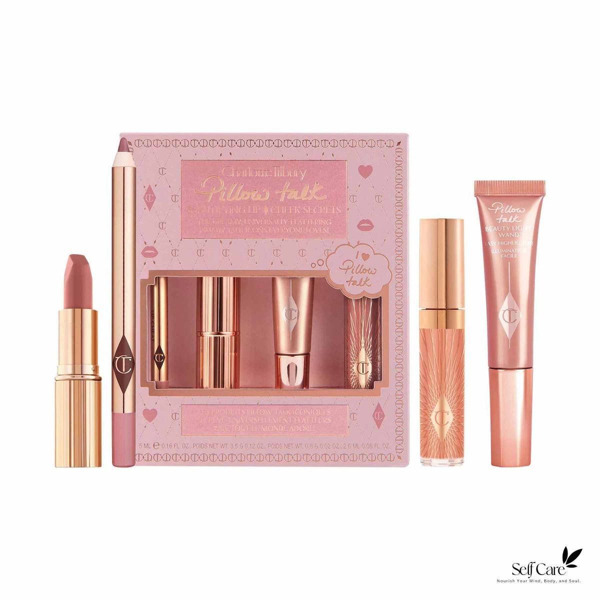 Charlotte Tilbury Pillow Talk Lip And Cheek Secrets Gift Set