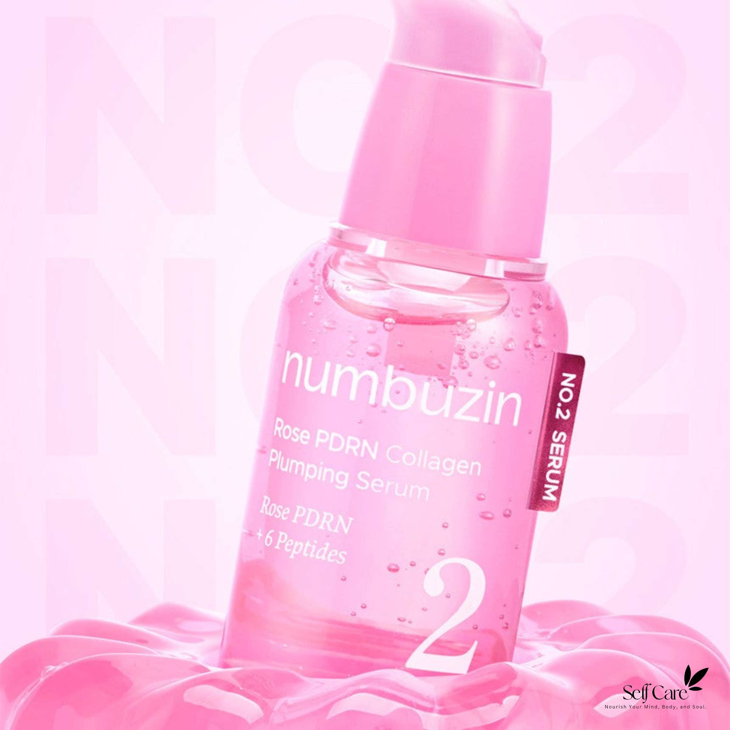 Numbuzin - No.2 Rose PDRN Collagen Plumping Serum 30ml