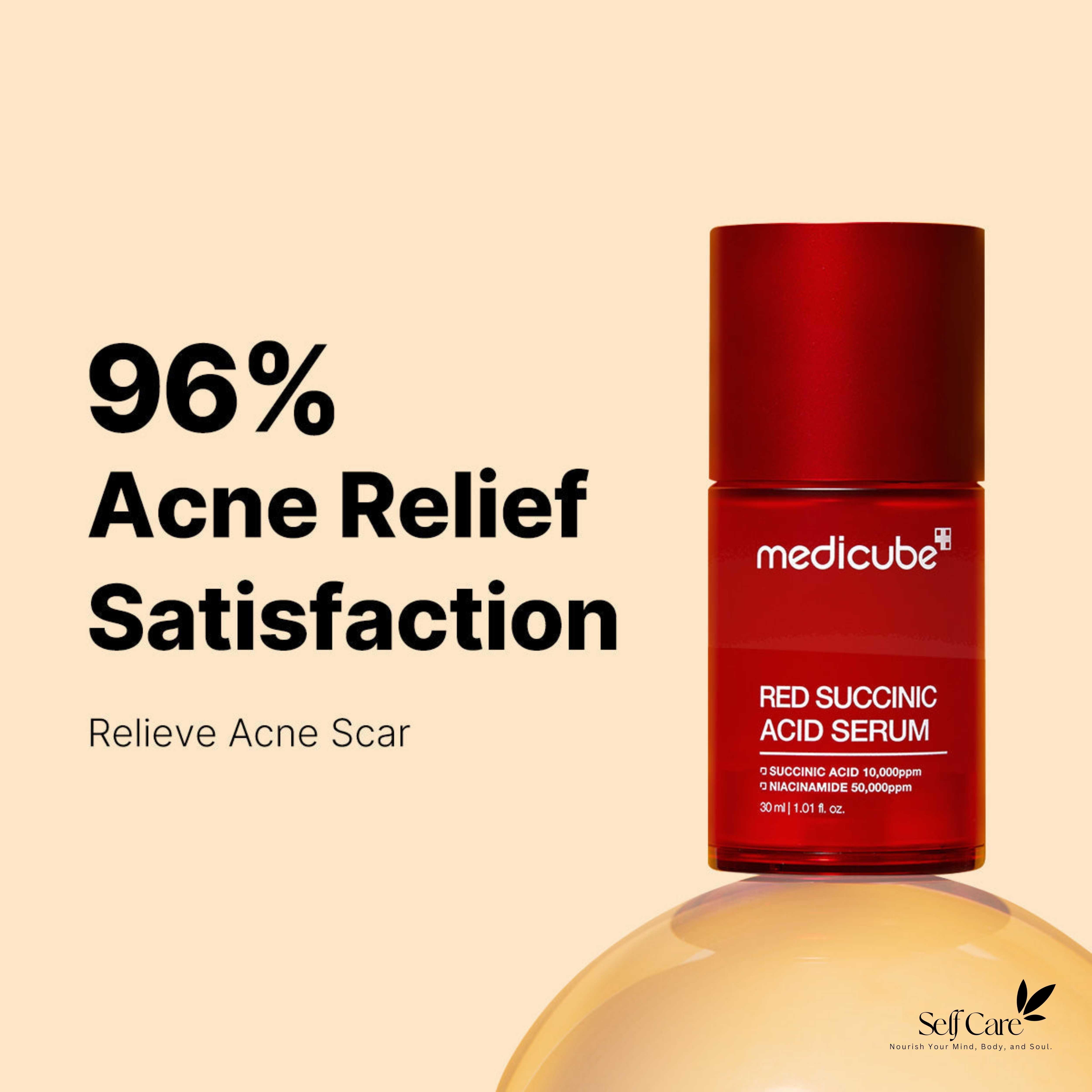 Medicube Red Sussinic Acid Serum  30ml