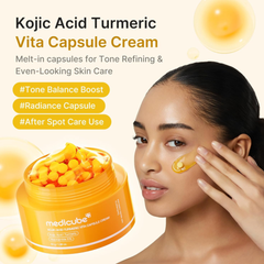 MEDICUBE Kojic Acid Turmeric Vita Capsule Cream 53g