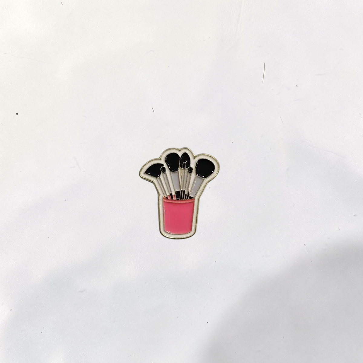 Luxury Enamel Metal Brooches Strong 3M Sticker (Makeup Brush Cup)