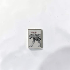 Luxury Enamel Metal Brooches Strong 3M Sticker (Vintage Statue)