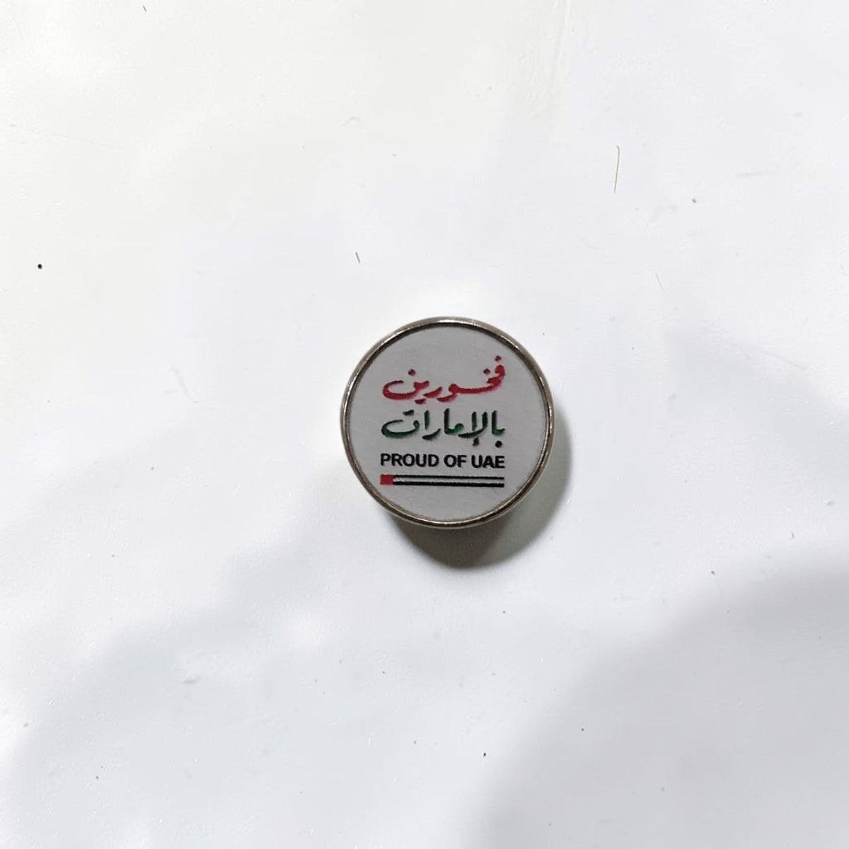 Luxury Enamel Metal Brooches Strong 3M Sticker (Proud of UAE)